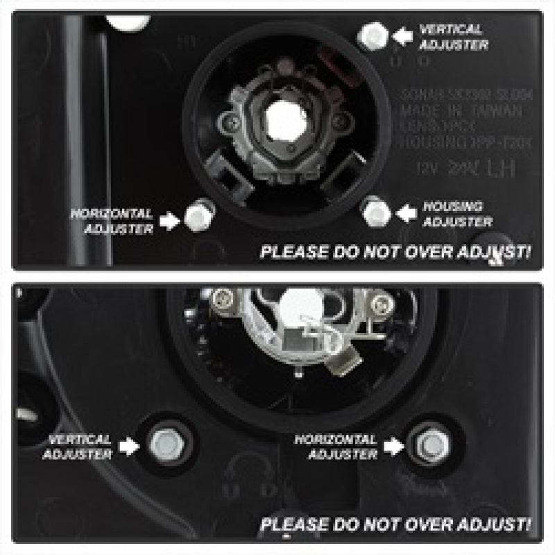 Spyder Chevy Silverado 1500/2500/3500 03-06 Projector Headlights PRO-YD-CS03-AM-BSM 5078315