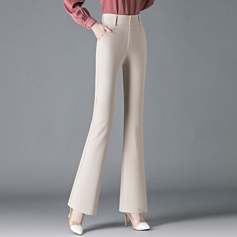 Women's Casual High-waisted Bootcut Pants