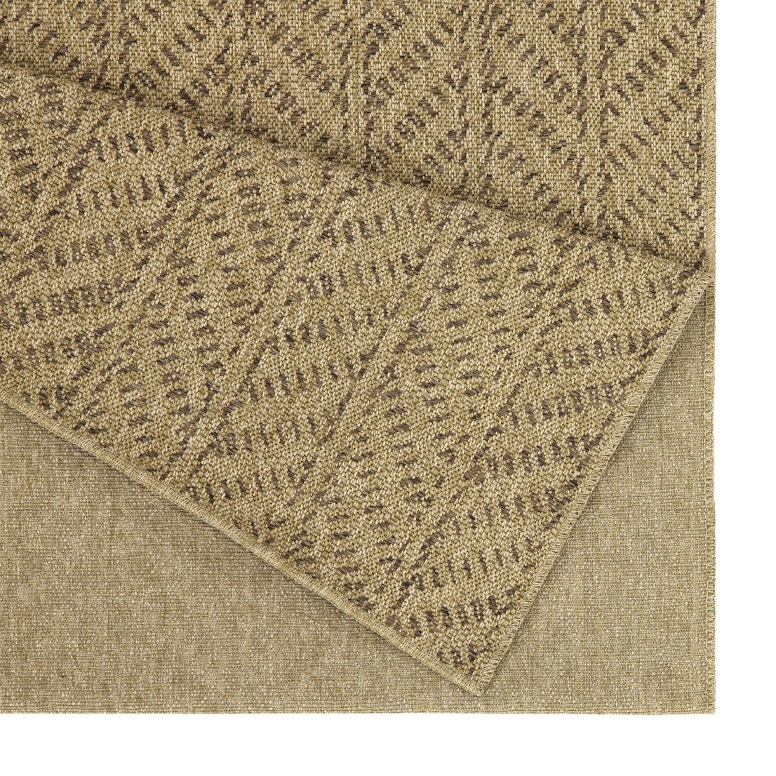 Earth GC_NTL1013 Jute/Mocha 5 ft. 3 in. x 7 ft. 3 in. Area Rug