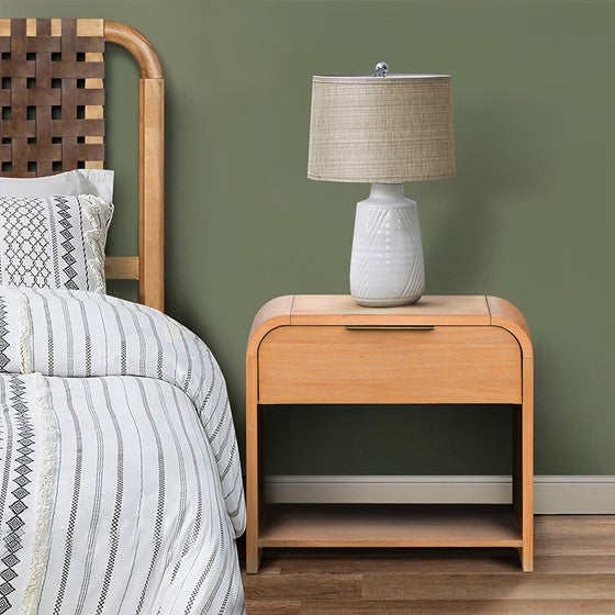 Modern One Drawer Nightstand