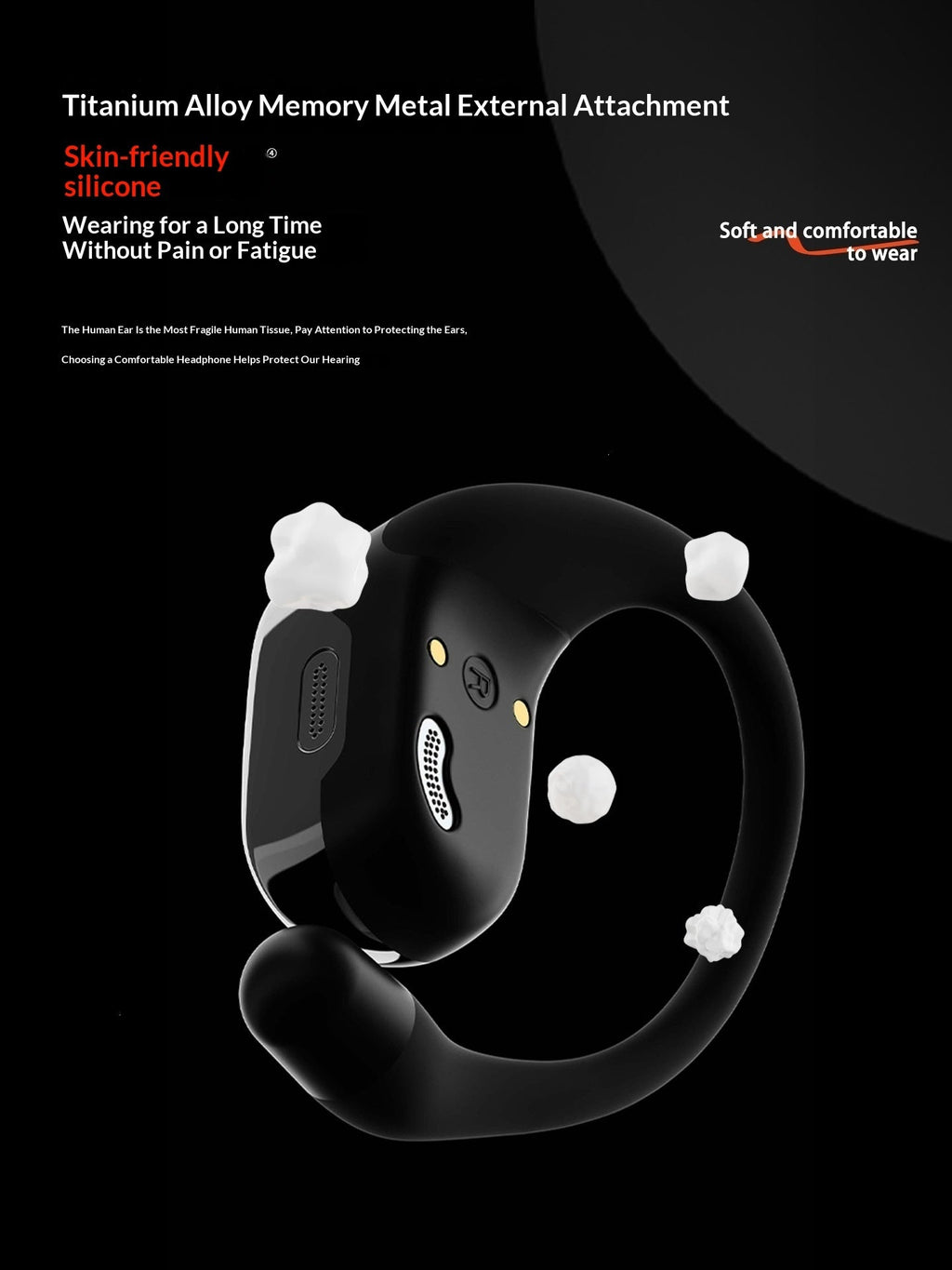AI Smart Bluetooth Headphones D55PRO With Deepseek Model For Simultaneous Translation