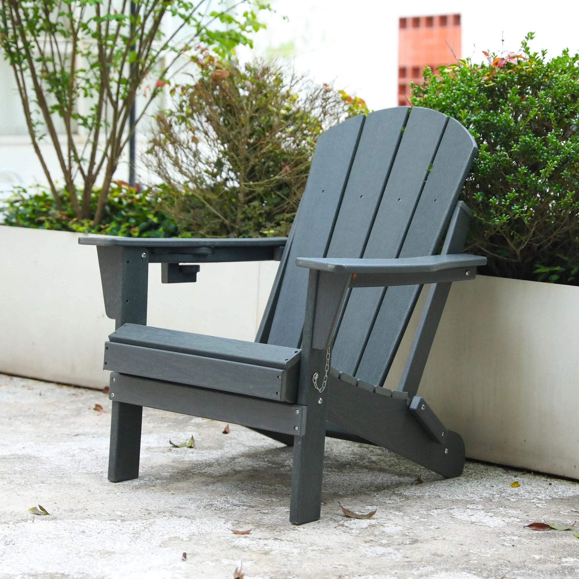 HDPE Folding Adirondack Chair