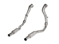 Akrapovic 2020 Audi RS6 Avant (C8) DownPipe (SS) w/Link Pipe Set (Does Not Fit w/L-AU/SS/6) DP/L-AU/SS/1