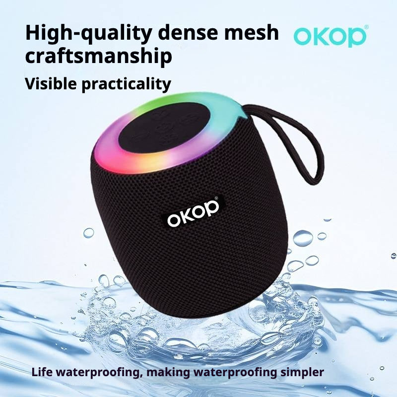 KP-309 Best-Selling Portable Mini Outdoor Bluetooth Speaker High-Quality Audio Deep Bass Long Battery Life In Stock