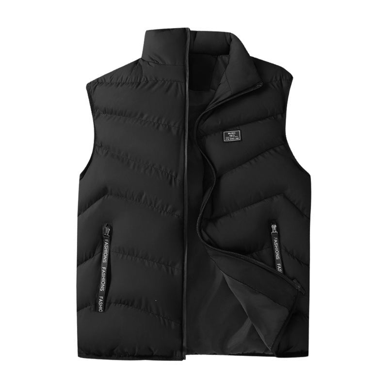 Mens Stand-Neck Outdoor Casual Vest