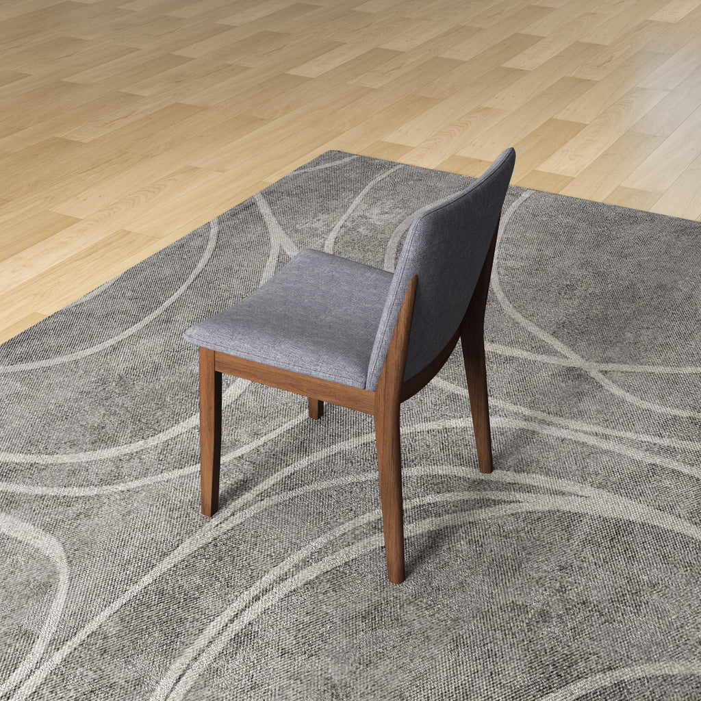 Top Quality Laura Mid-Century Modern Solid Wood Dining Chair Set of 2