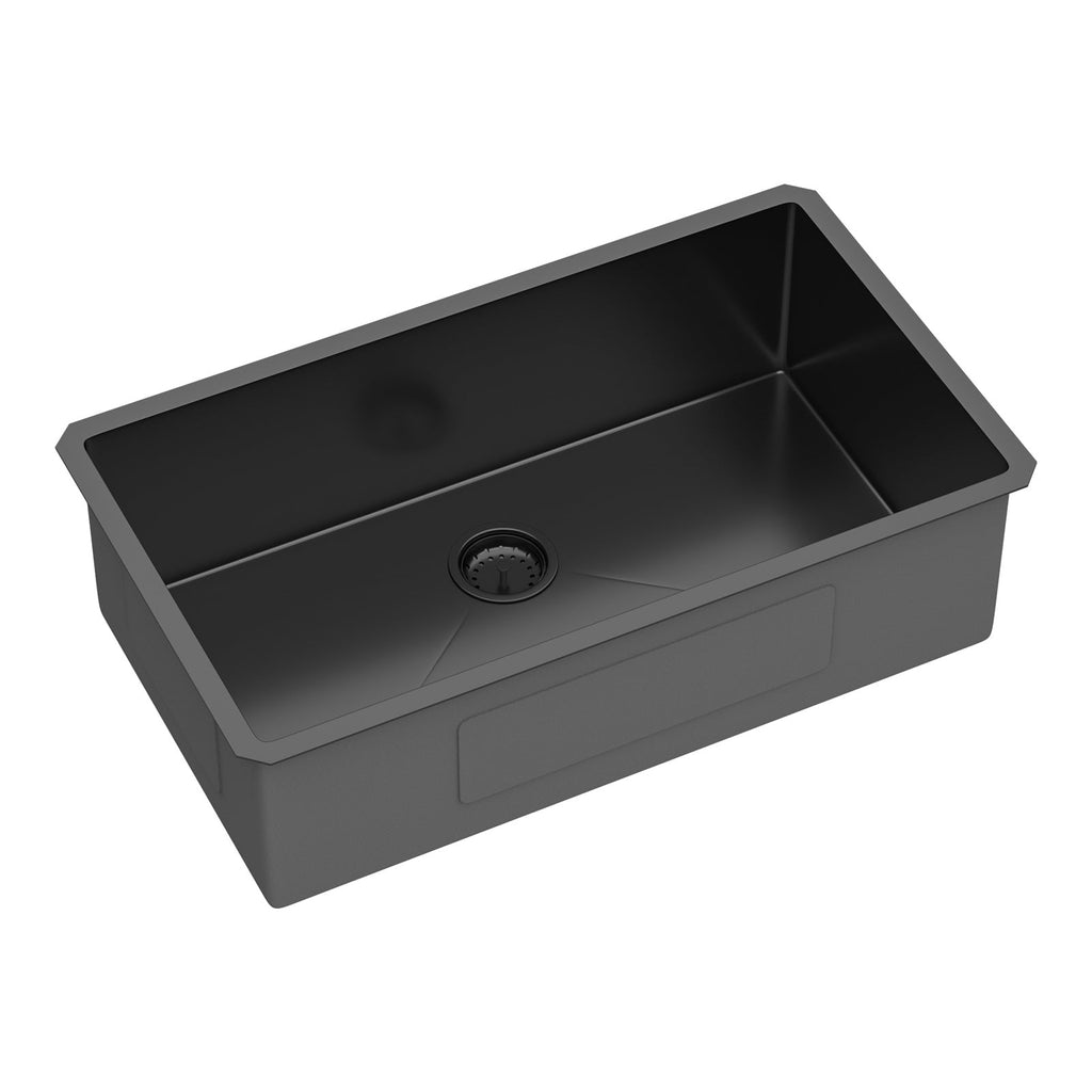 33" Gunmetal Black Undermount Sink