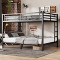 Metal Queen Over Queen Bunk Bed