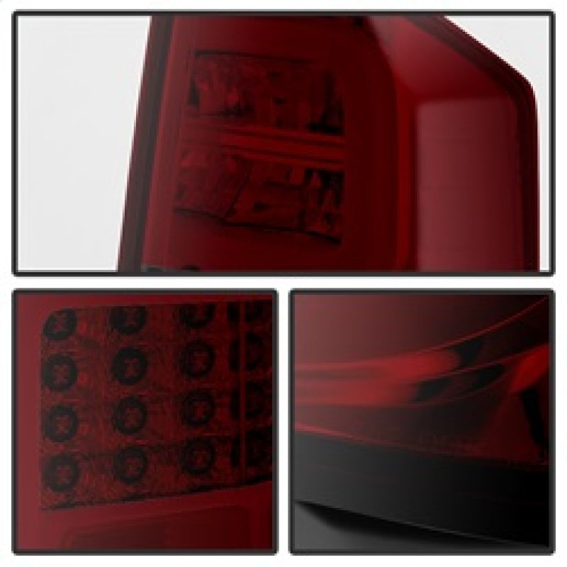 Spyder Toyota Tundra 2014-2016 Light Bar LED Tail Lights Red Smoke ALT-YD-TTU14-LED-RS 5080189