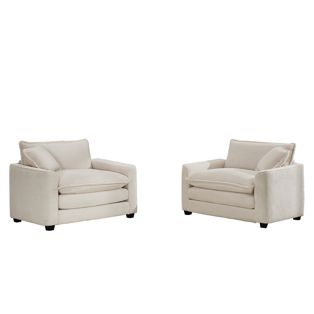 Luxurious and Sophisticated Deep Seated Sofa Set