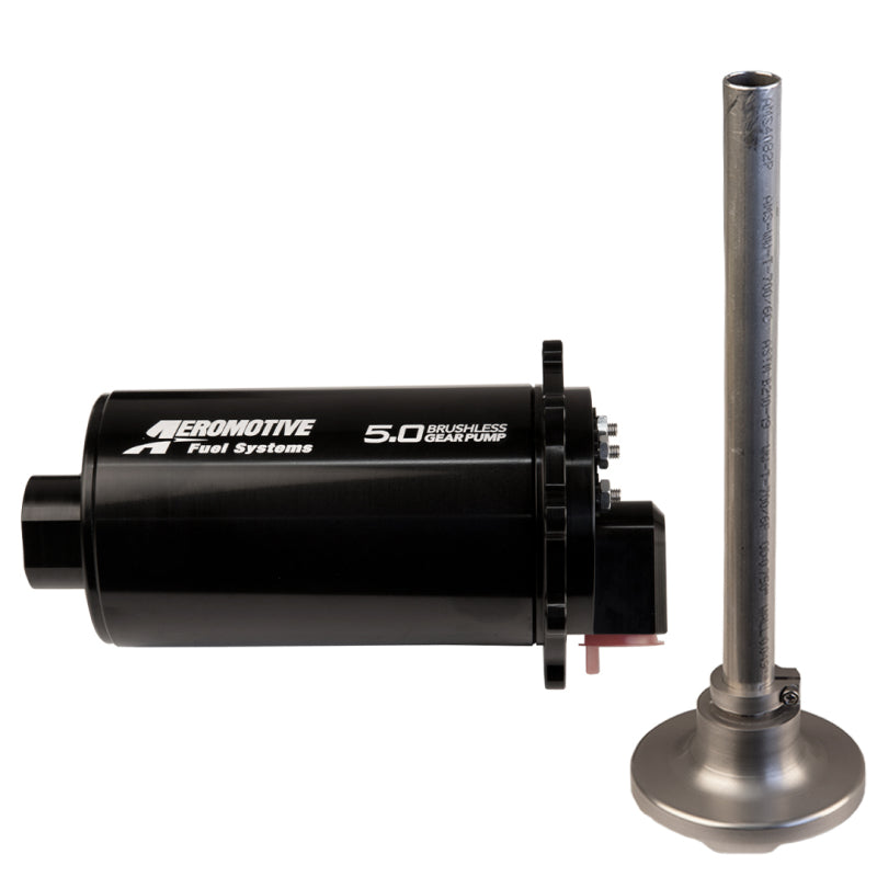 Aeromotive Fuel Pump TVS Universal In-Tank 90-Deg Outlet BL Spur Gear 5.0 19322