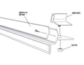 Access Slide In Hook Replacement Kit 1-1/2in x 17 ft w/ 4 screws 30474