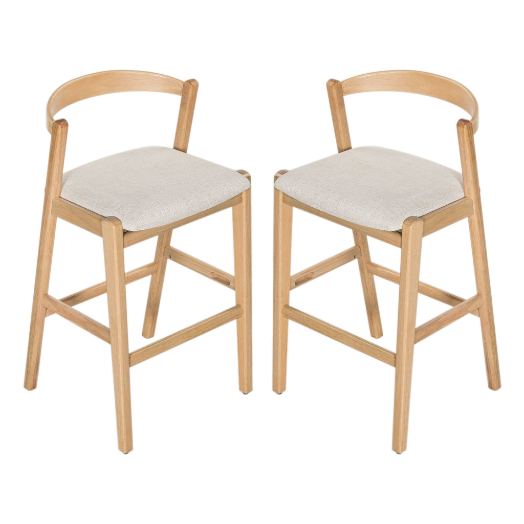 Balmain Indoor Rubberwood Barstool
