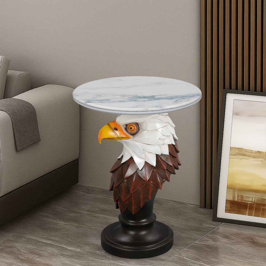 Eagle Head Accent Table