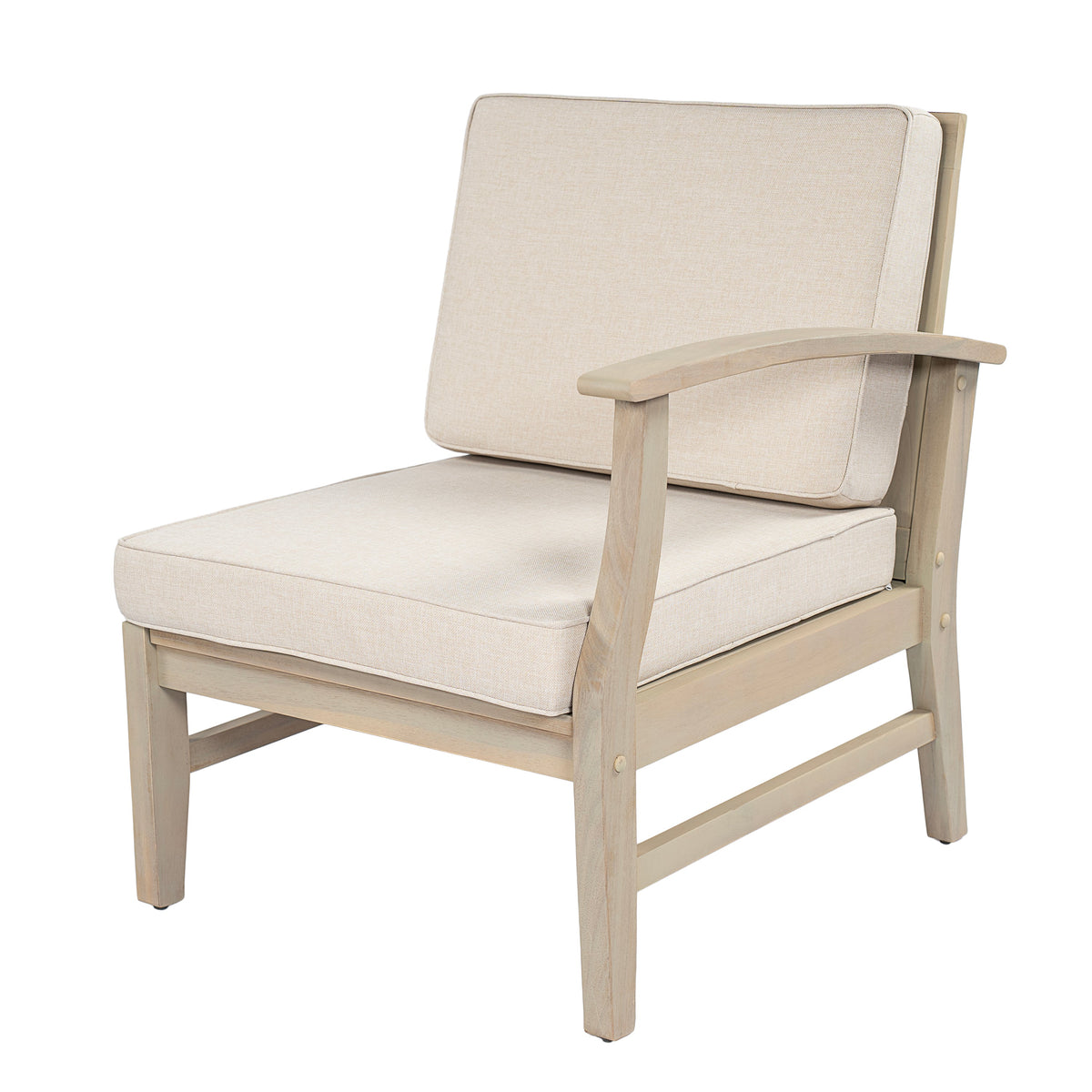 Perla 5-Pcs Sofa Set Acacia Wood