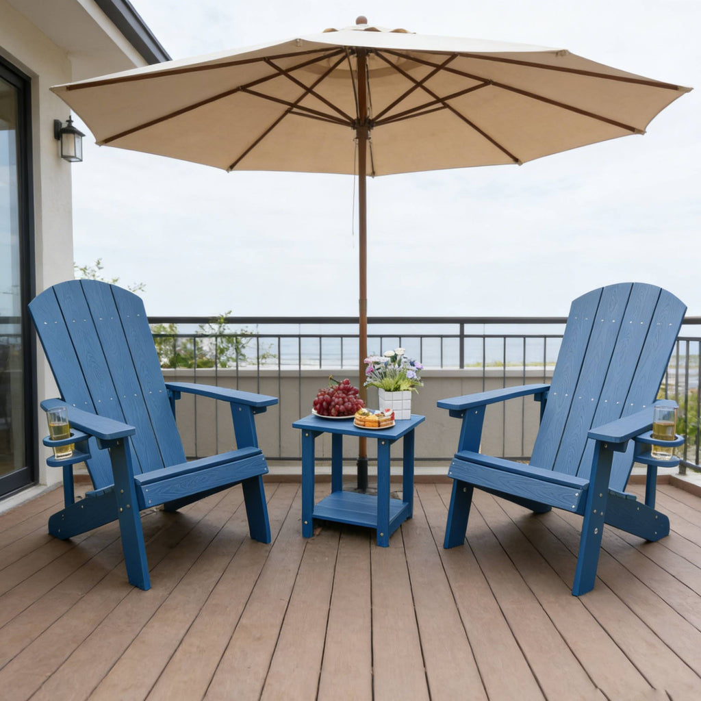 2-Piece All-Season Outdoor Lounge Chairs