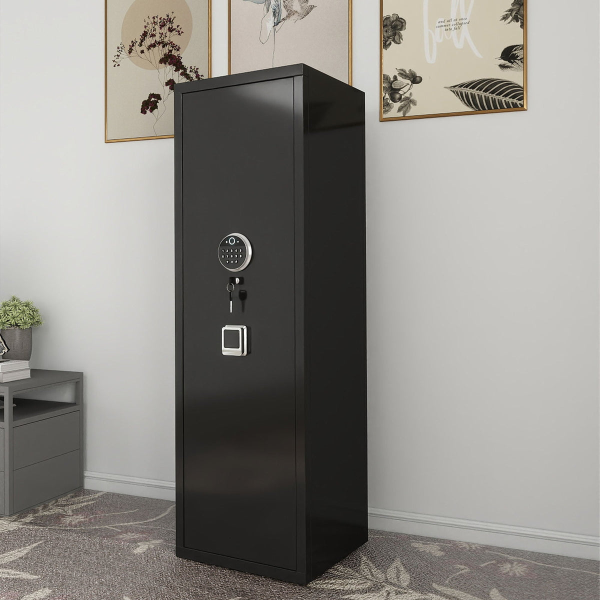 Fingerprint Electronic Gun Safes for Home Rifle and Pistols