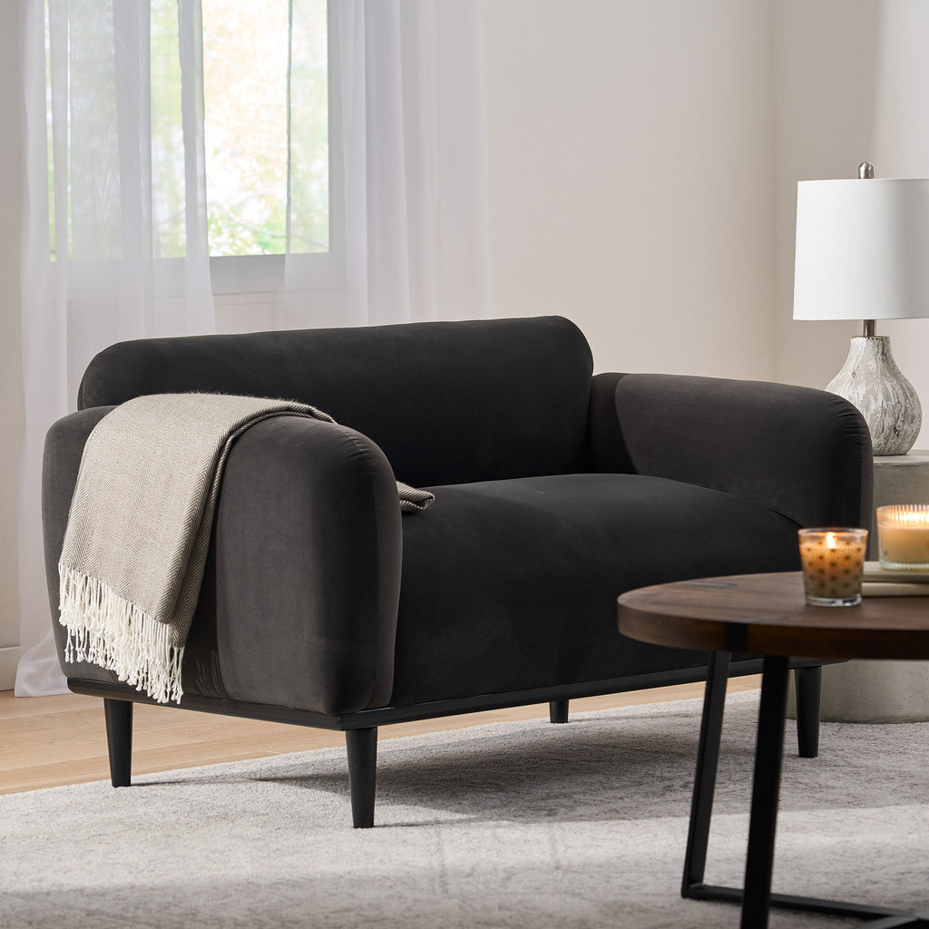 50" Loveseat Sofa - Dark