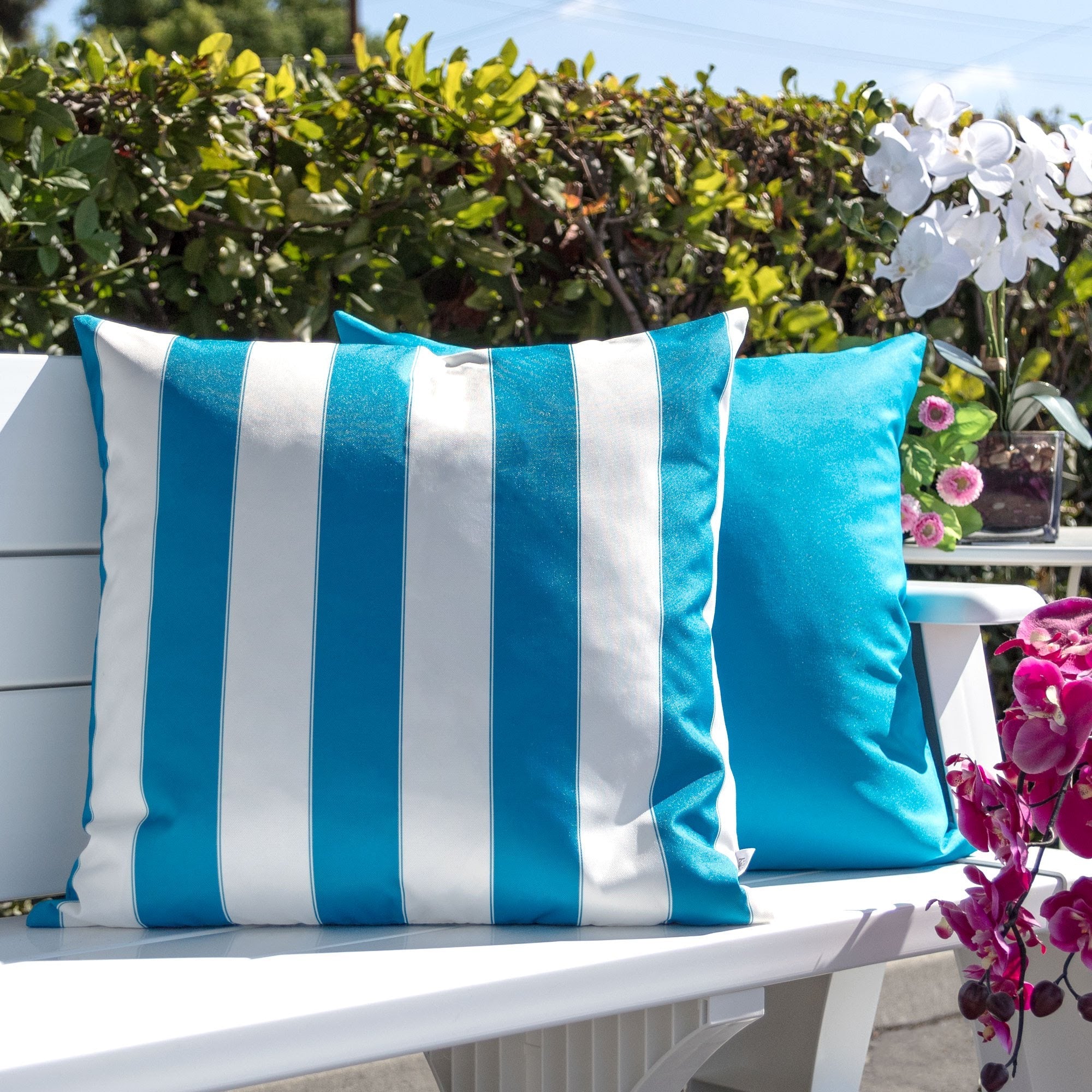 Horizon Stripe Pillow - Outdoor & Indoor