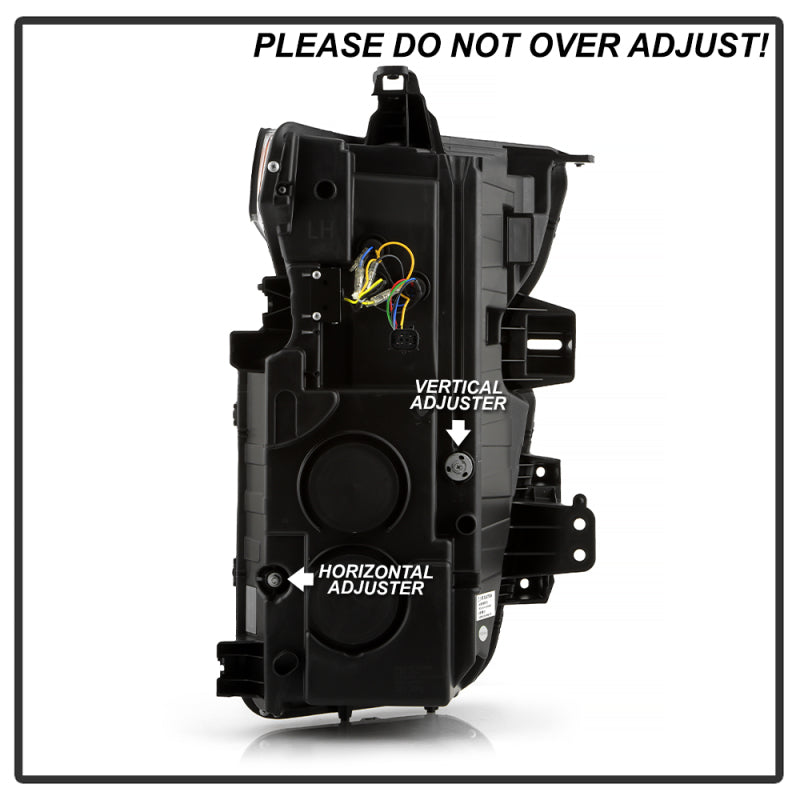 SPYDER Chevy Silverado 20-23 HD 2500/3500 High-Power LED Module - Black (PRO-YD-CSHD20AP-SEQ-BK) 5088840