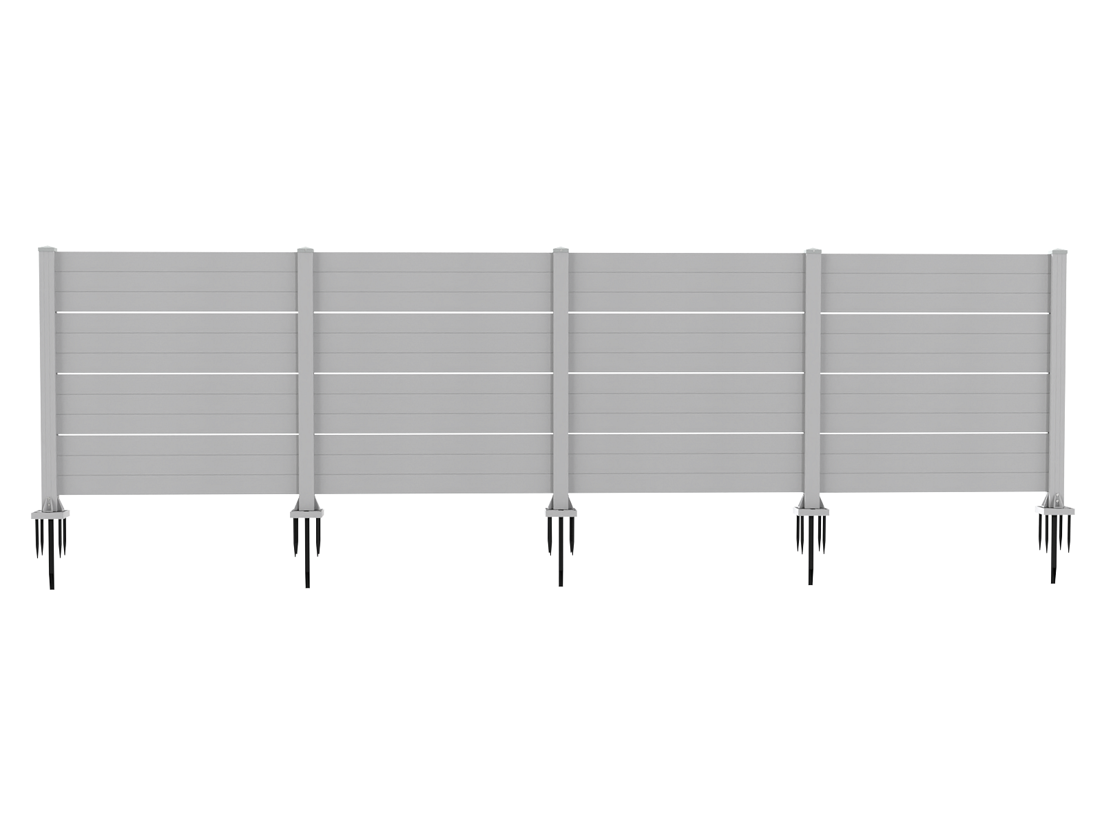 50" W x 49" H Outdoor Privacy Screen, Air Conditioner Fence