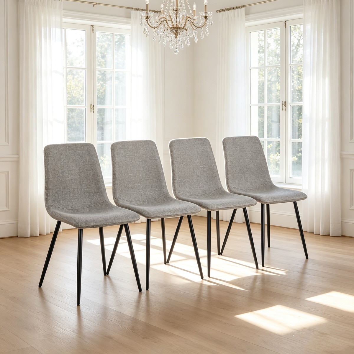 Modern Kitchen Dining Room Chairs Set of 4