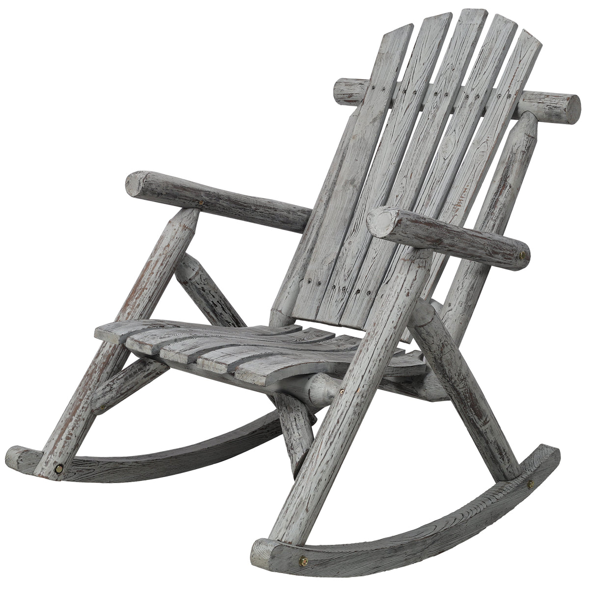 Wooden Porch Rocker Chair