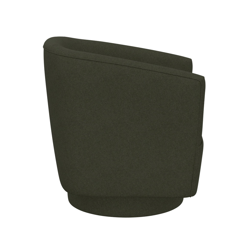 Green Swivel Accent Chair