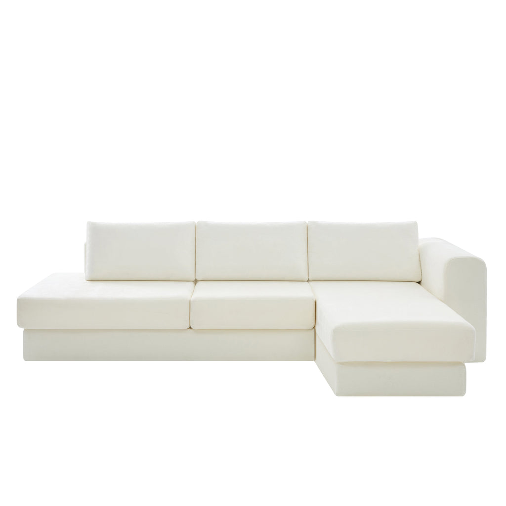 L-Shaped Modular Sofa 113" Modular Sectional