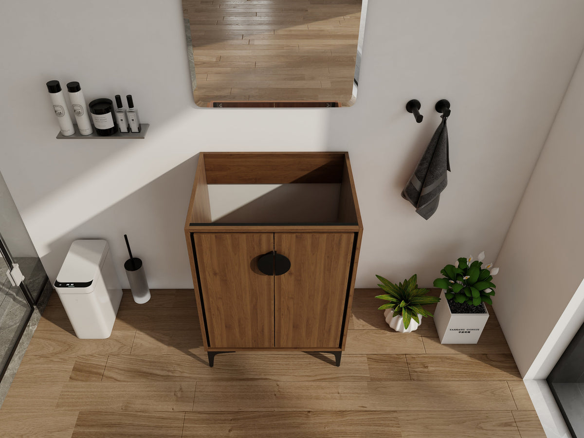 24'' Bathroom Vanity Without Top Sink