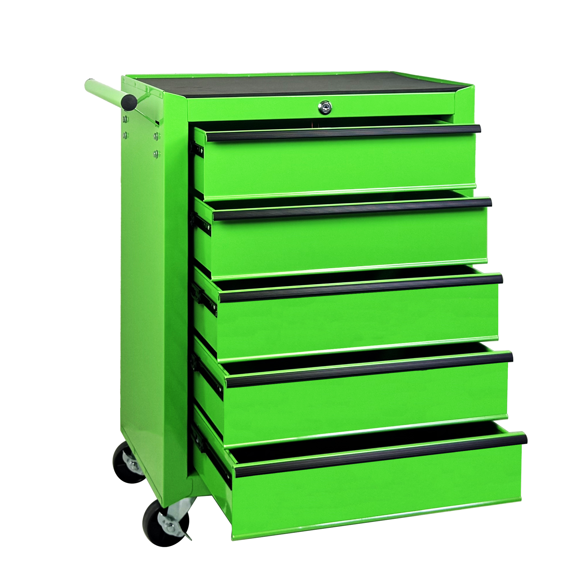 Rolling Metal Tool Chest with 5 Drawers