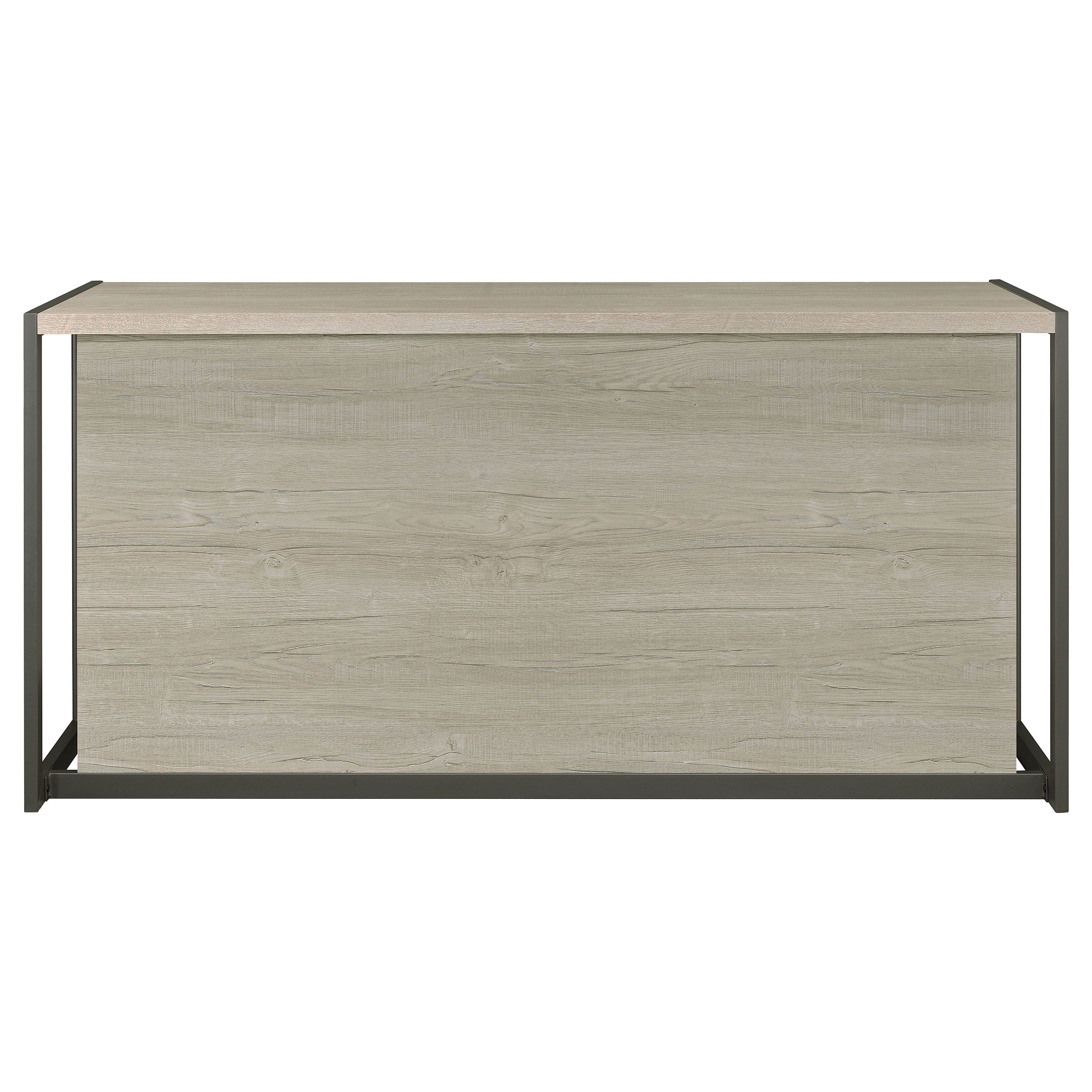 Brisley Whitewashed Office Desk