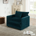 Comfy Deep Single Seat Sofa Upholstered Reading Armchair Chair