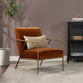 Aerin 24.5" Hammered Accent Chair