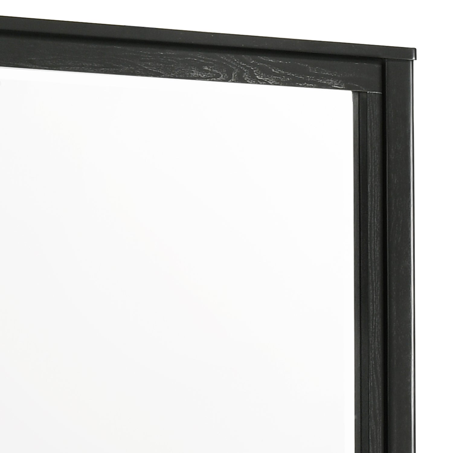 Opel Modern Beveled Bedroom Mirror with Deep Frame Profile
