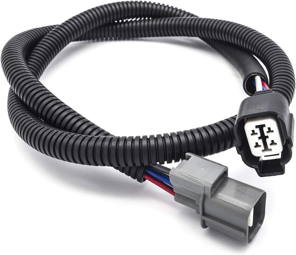 SPDZ1 Extension Harness 4 Wires for Upstream Downstream O2 Oxygen Sensor Compatible with Honda Civic Accord CR-V Prelude Odyssey Pilot Acura Integra