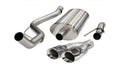 Corsa Performance 10 Ford F-150 Raptor 5.4L V8 Polished Sport Cat-Back Exhaust