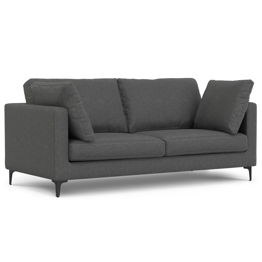 Ava 76 Inch Mid Century Sofa