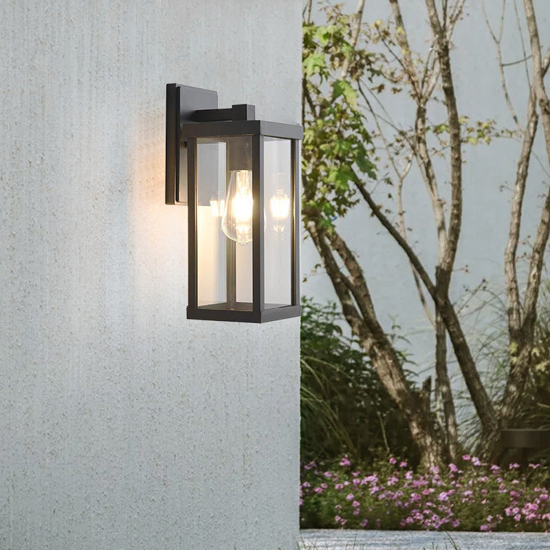 American Simple Outdoor Waterproof Wall Lamp
