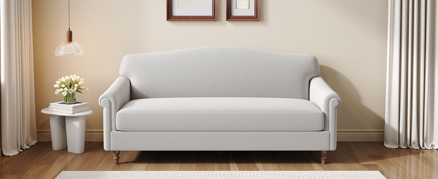 Modern Loveseat Sofa 77.5"