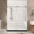 Frameless Shower Door 56-60"W x 76"H