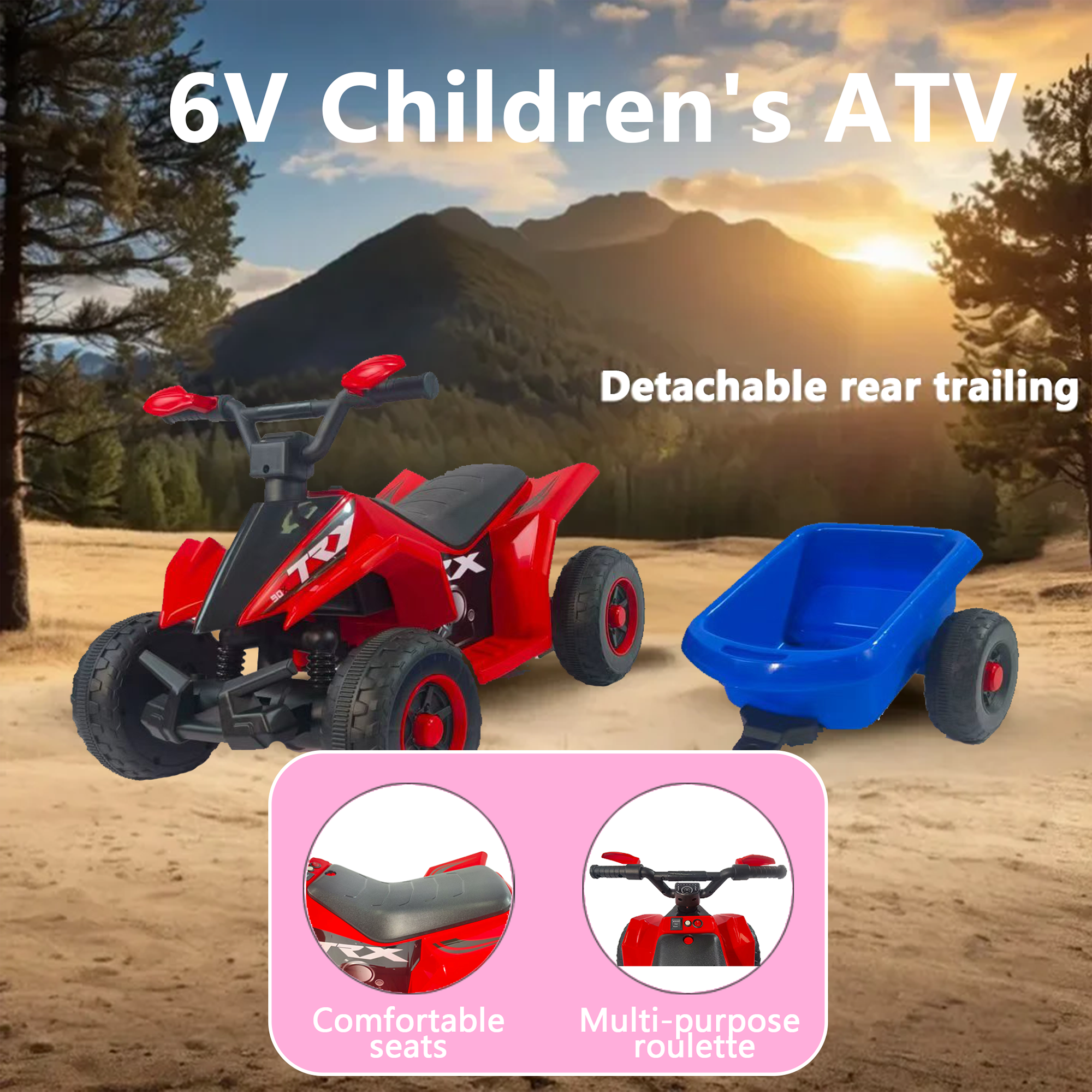 Kids Electric ATV Ride On Toy