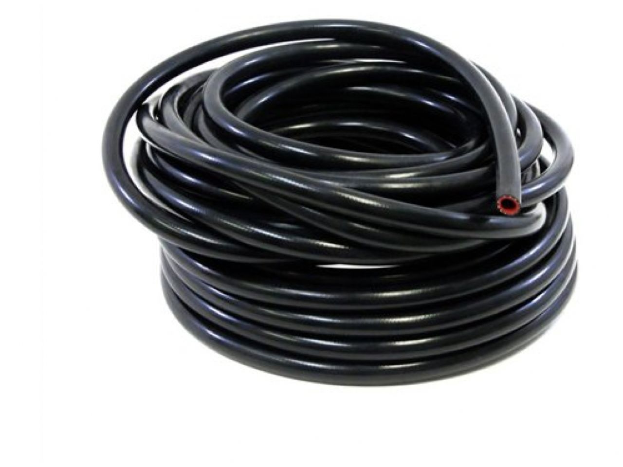 HPS High Temp 5/16"ID(8mm)Reinforced Silicone Heater Hose Black 25 Ft Roll