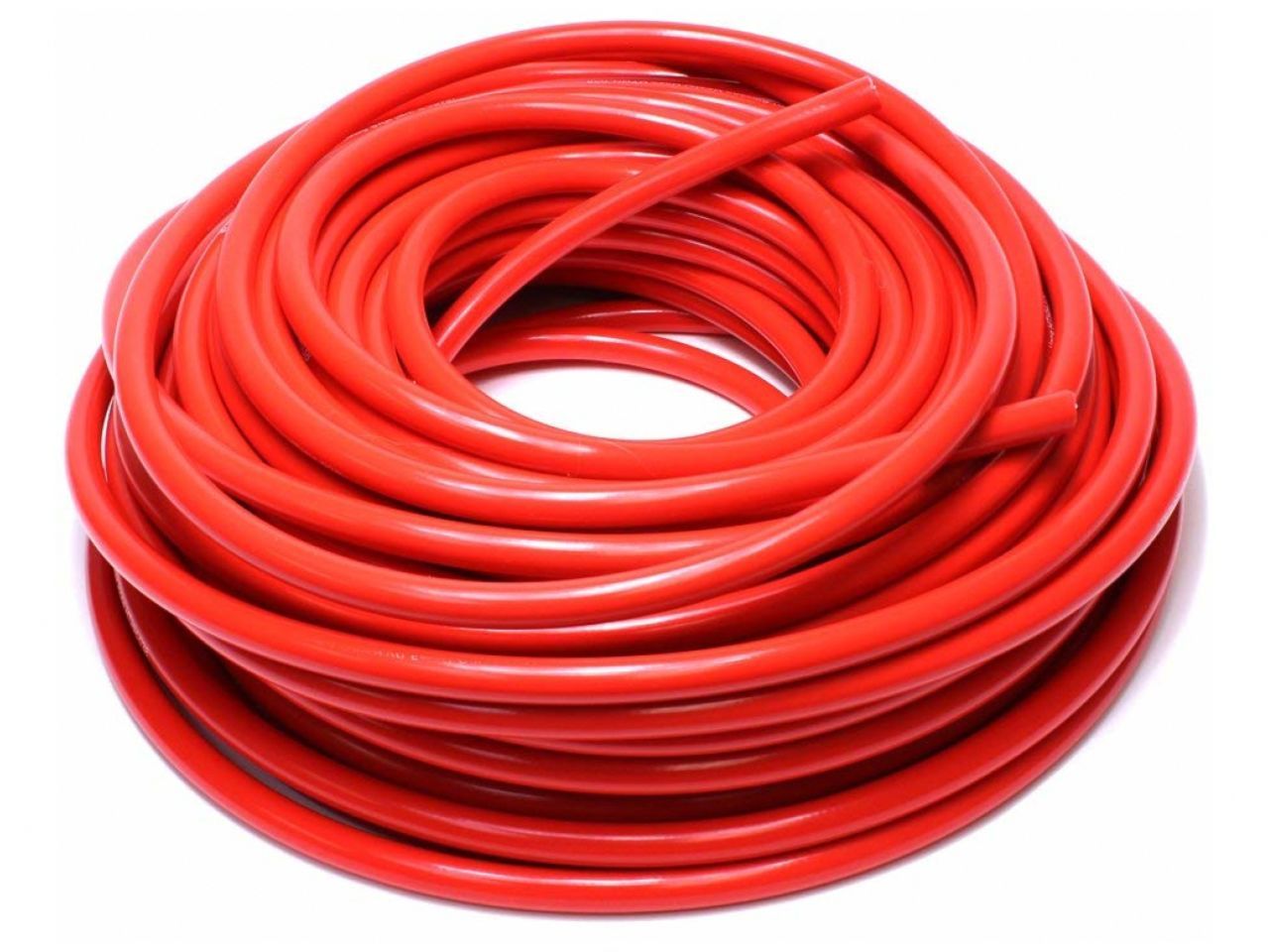 HPS High Temp 5/8" ID (16mm) Reinforced Silicone Heater Hose Red - 25 Feet
