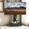 TV Stand with Push-Pull Drawer for Living Room, Bedroom, Offices