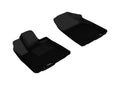 3D MAXpider 2008-2013 Toyota Highlander Hybrid Kagu 1st Row Floormat - Black L1TY15711509