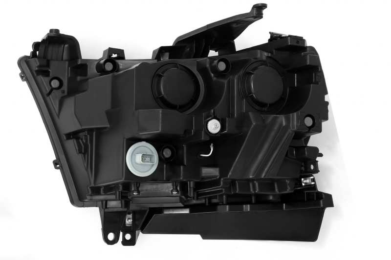 AlphaRex 19-20 Dodge Ram 1500 LUXX LED Proj Headlights Plnk Style Black w/Activ Light/Seq Signal/DRL 880543 *Discontinued