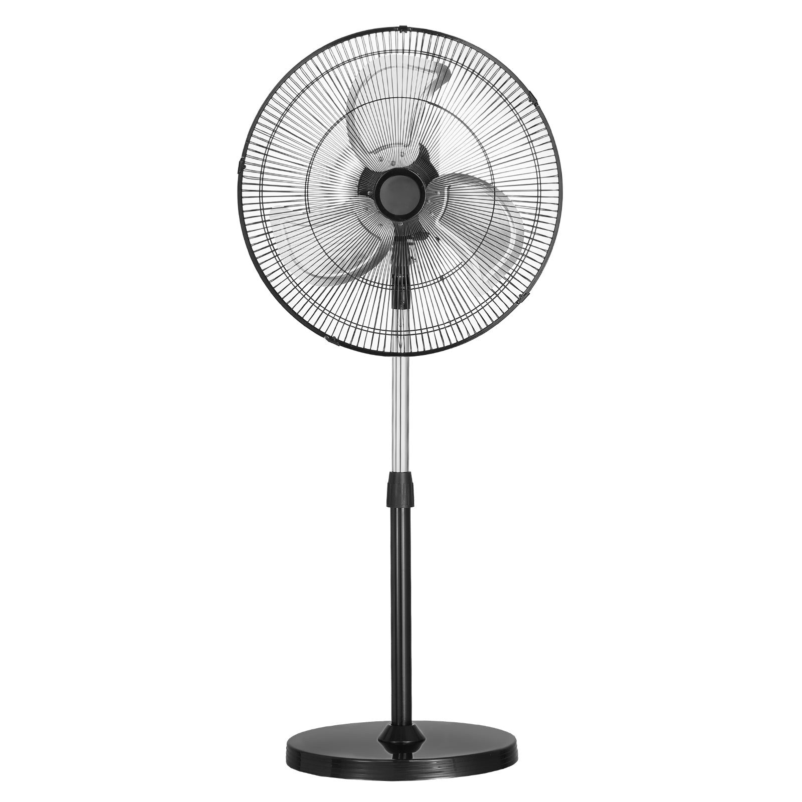 18" Industrial Pedestal Fan 3-Speed Oscillating Fan
