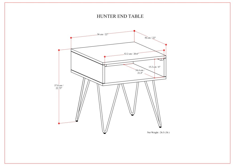 Hunter End Table