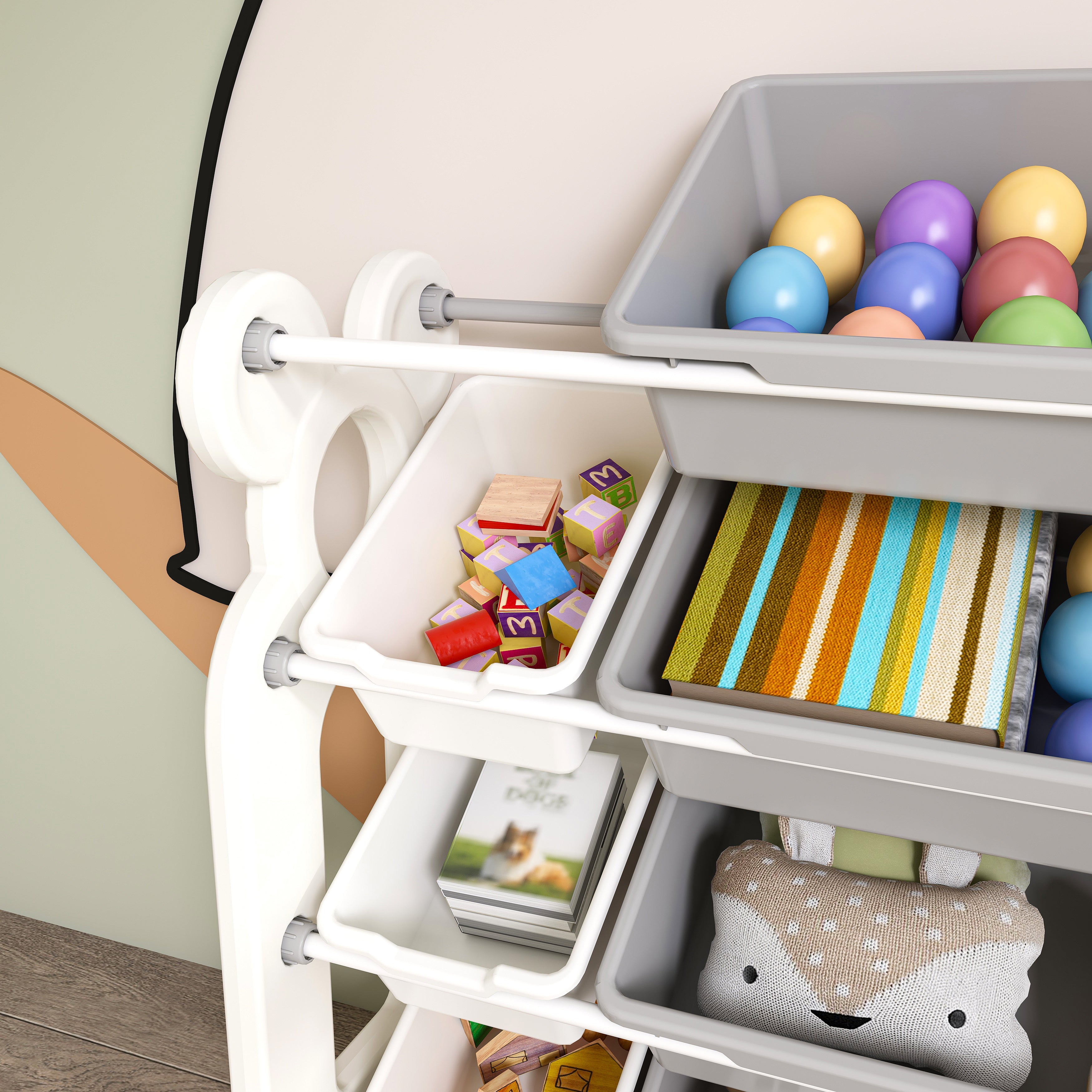 Kids Toy Storage Organizer with 12 Bins